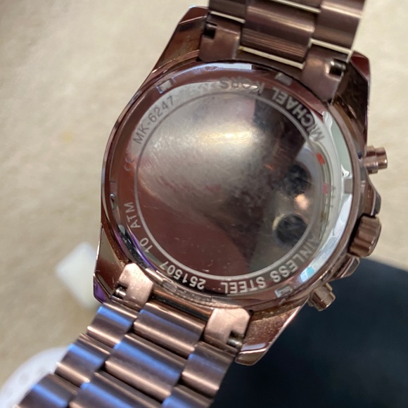 MK Women’s Brown Oversized Bradshaw Watch main image 3